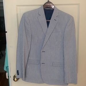 38Slim seersucker sport coat Tommy Hilfiger